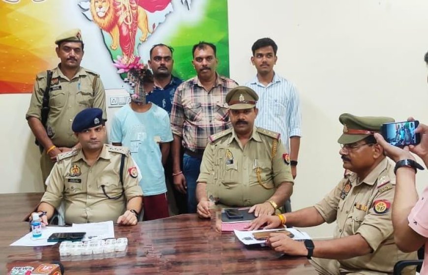 पुलिस ने नाबालिक चोर को सोने चांदी के आभूषणों के साथ किया गिरफ्तार