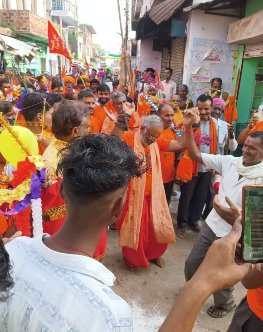 नगर पंचायत कोटरा में बड़े ही धूमधाम के साथ निकाली गई भव्य कांवड़ यात्रा