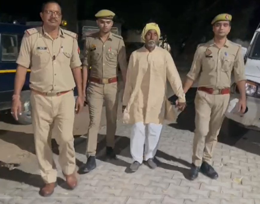 पुलिस ने हत्या की गुत्थी मात्र 8 घंटे में सुलझाई, हत्या आरोपी को किया गिरफ्तार