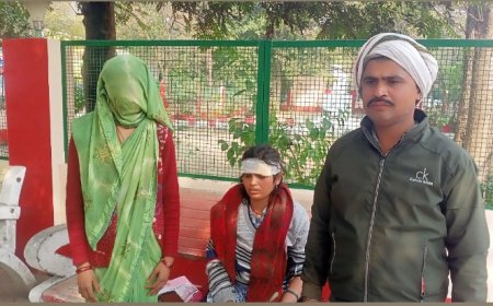 दहेज की खातिर ससुरालीजनों ने नवविवाहिता के साथ की मारपीट