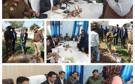 जिलाधिकारी एवं पुलिस अधीक्षक की अध्यक्षता में संपूर्ण समाधान दिवस हुआ संपन्न