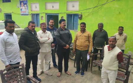 बूथ सदस्य गण अभियान के तहत पालिकाध्यक्ष ने दो बूथों पर किया प्रवास