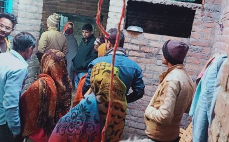 अज्ञात चोरों ने घर को बनाया निशाना नगदी सहित ले उड़े जेवरात