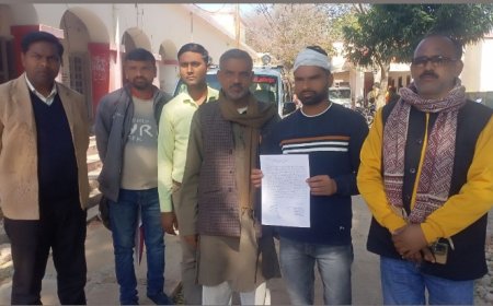 जानलेवा हमले के आरोपियों की गिरफ्तारी को लेकर सिटी मजिस्ट्रेट को सौपा ज्ञापन