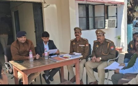 उप जिलाधिकारी हेमंत पटेल की अध्यक्षता में थाना दिवस हुआ संपन्न