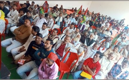 पीडीए की जनचौपाल में,भाजपा को उखाड़ फेंकने का लिया संकल्प