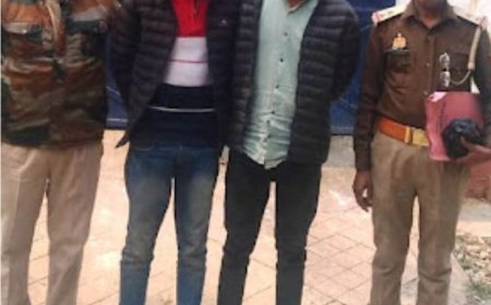 अवैध तमंचा के साथ दो अभियुक्त गिरफ्तार