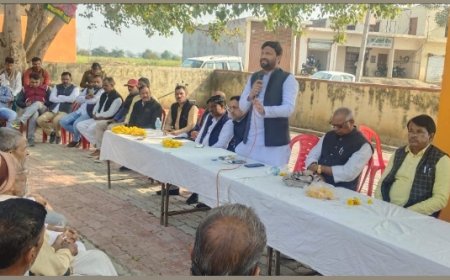 पीडीए विरोधी भाजपा सरकार को लोकसभा चुनाव में उखाड़ फेंकना- दीपराज गुर्जर