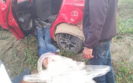 ब्रेकिंग न्यूज़ - अनियंत्रित होकर कार खाई में पलटी, एक की मौत दो घायल