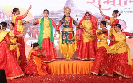 मानस कथा,कठपुतली और भजनों से गूंजा रामकथा पार्क