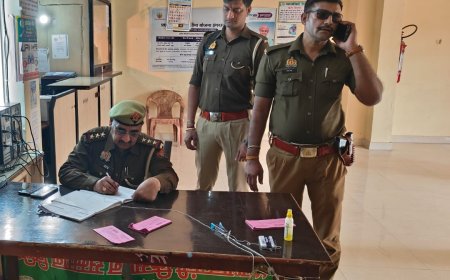 थाना निरीक्षक एवं थाना अध्यक्षों द्वारा अपने-अपने थाना क्षेत्र में पढ़ने वाले बैंकों व एटीएम एवं विभिन्न वित्तीय संस्थानों की चेकिंग