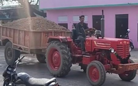 अवैध खनन पर टीकर खदान पर हुई बड़ी कार्यवाही 34 लाख का लगाया जुर्माना