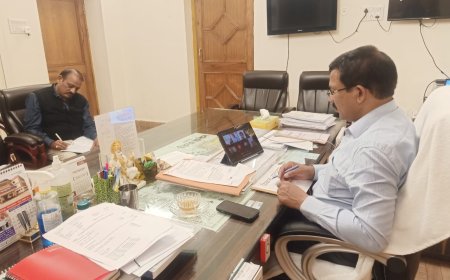 गौ स्थलों के बेहतर संचालन के लिए जिलाधिकारी ने अधीनस्थों को दिए निर्देश