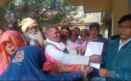 40 क्षेत्र पंचायत सदस्यों ने तहसीलदार को ज्ञापन सौप विरोध में खोला मोर्चा