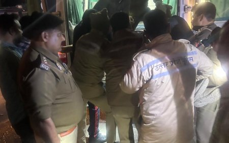 प्रयागराज हाईवे पर सड़क दुर्घटना, दो की दर्दनाक मौत