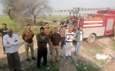 पटाख़े के गोदाम में लगी आग,धू धू कर जले पटाखे