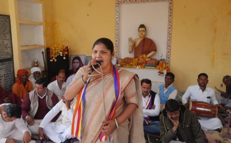 बीजापुर मे संत शिरोमणि रवि दास जी की जयंती पर हुआ विशाल भंडारा