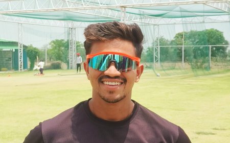 विश्वविद्यालय क्रिकेट टूर्नामेंट में ऑलराउंड प्रदर्शन कर बढ़ाया क्षेत्र का मान