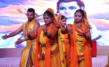 रामकथा पार्क में दर्शकों को दिखी राम प्रेयसी गाथा