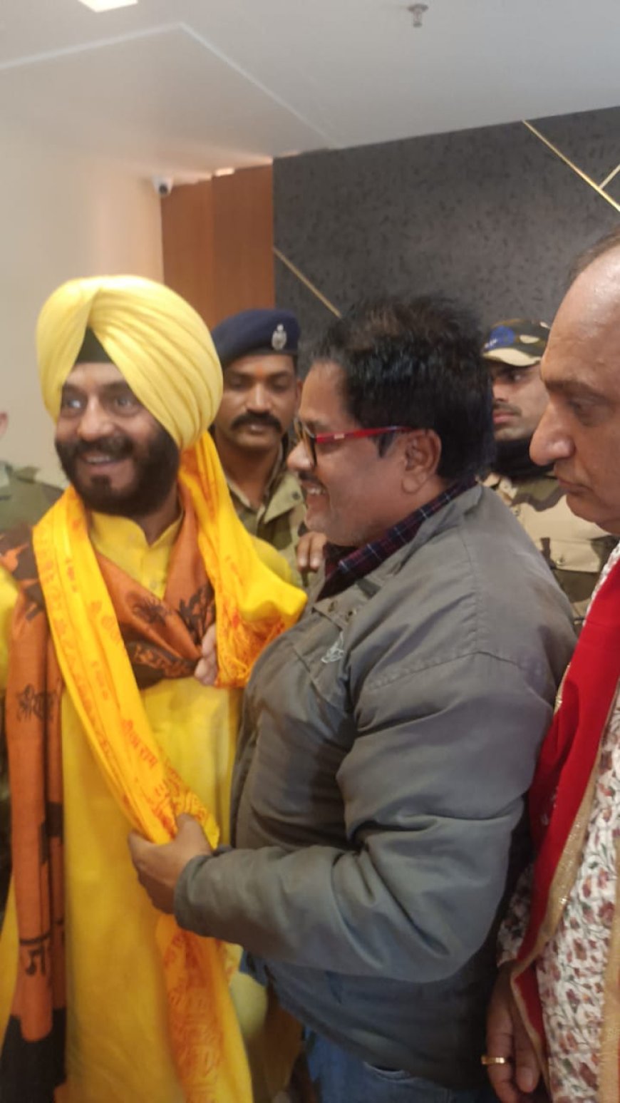 एमएस बिट्टा ने रामलला का किया दर्शन पूजन
