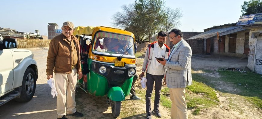 सड़क सुरक्षा जागरूकता कार्यक्रम का हुआ आयोजन