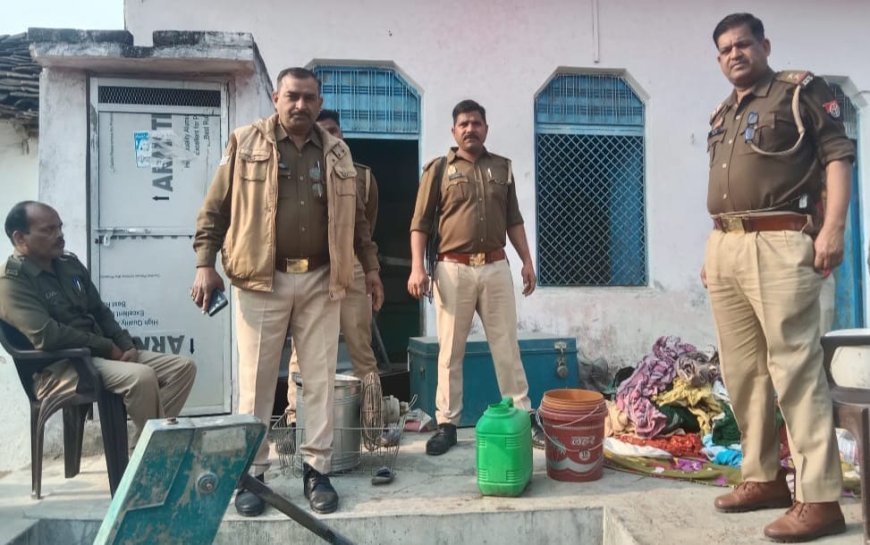 हत्या के प्रयास मामले में नदीगांव पुलिस ने ताजुद्दीन के घर की कुर्की