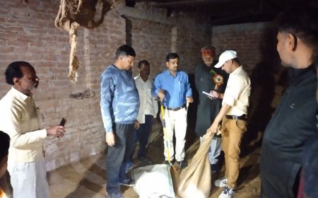 ग्राम पड़री में अजगर निकलने से मचा हड़कम्प