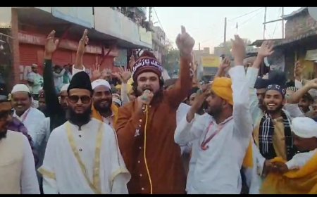 शान ओ-शौकत से निकला विशाल जुलूस ए मोहम्मदी