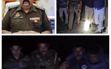 पुलिस और बदमाशों के बीच हुई मुठभेड़, एक बदमाश को लगी गोली