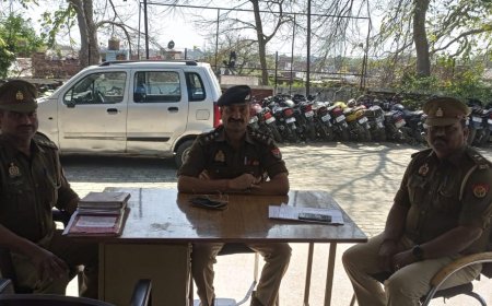 थाना समाधान दिवस में आयी एक शिकायत मौके पर हुआ निस्तारण