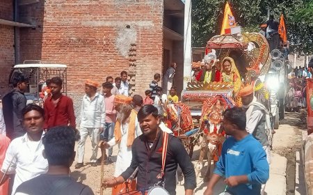 धूमधाम से निकाली गई शिव बारात,भक्तो ने लगाये जय भोले भंडारी के जयकारे