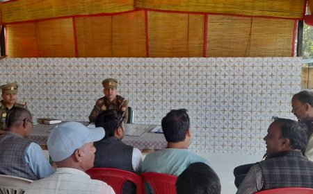 थाना दिवस में आई दो शिकायत, दोनो का मौके पर हुआ निस्तारण