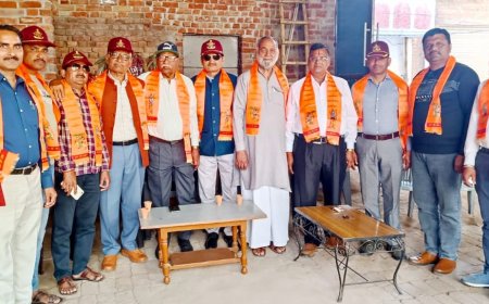 भूतपूर्व सैनिक संगठन की विशेष मीटिंग हुई संपन्न