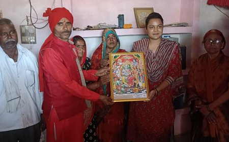 सांसद प्रतिनिधि पहुंचीं भाईपुर, महावीर सेना द्वारा हुआ भव्य स्वागत