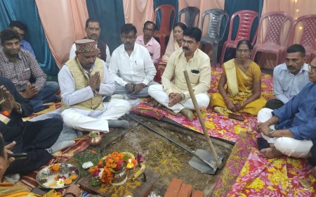 केंद्रीय राज्य मंत्री ने क़यर बोर्ड शोरूम का किया भूमि पूजन