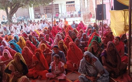 ग्राम पनयारा में बह रही भक्ति की रसधार