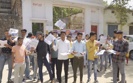 6 परीक्षाकेन्द्रों पर चकदे जालौन 50 स्कॉलरशिप टेस्ट का हुआ सफल आयोजन