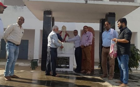 अक्षर पुरुष बनवारी लाल तिवारी को 27वीं पुण्यतिथि पर दी गई भाव भीनी श्रद्धांजलि