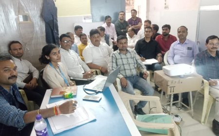 निक्षय पोषण योजना के अंतर्गत दिया गया प्रशिक्षण