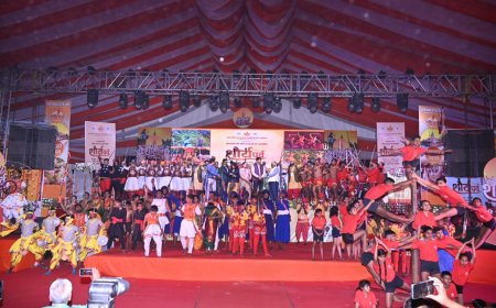 लोक कलाकारो ने रच दिया विश्व कीर्तिमान