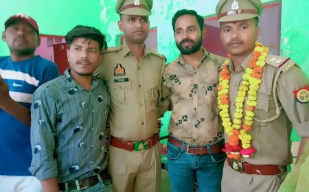 पुलिस बिभाग में चयनित होनहारों का मोटीवेशन कार्यक्रम में किया गया सम्मान