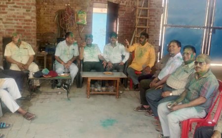 भूतपूर्व सैनिक संगठन ने मनाया होली मिलन समारोह