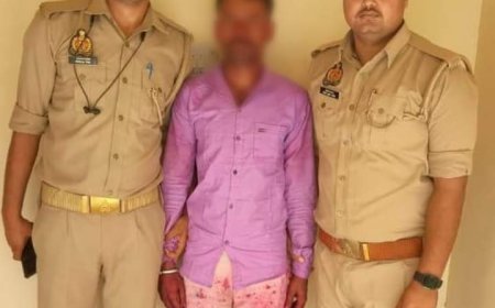 पुलिस टीम ने हत्या में वांछित अभियुक्त को 24 घंटे के अंदर किया गिरफ्तार