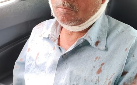 खेत में फसल समेट रहे किसान पर रंजिशन हमला कर किया मरणासन्न