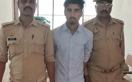 कुठौंद पुलिस ने एक वांछित अभियुक्त किया गिरफतार