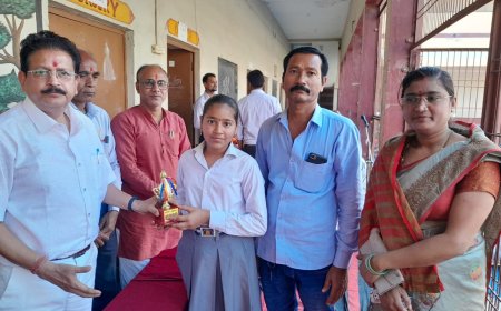 सरस्वती बालिका विद्या मंदिर का घोषित हुआ वार्षिक परीक्षाफल