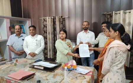 राष्ट्रीय शैक्षिक महासंघ का प्रतिनिधिमंडल बीईओ से मिला