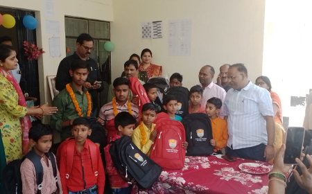 शिक्षा ज्ञान की कुंजी है जिससे भविष्य संवारने के लिए सभी ताले खोले जा सकते हैं--- रणविजय सिंह