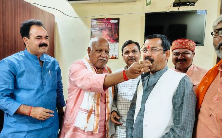 धूमधाम से मनाया गया भाजपा का स्थापना दिवस