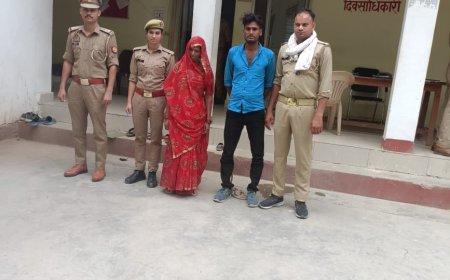 दहेज एक्ट में पति और सास गिरफ्तार